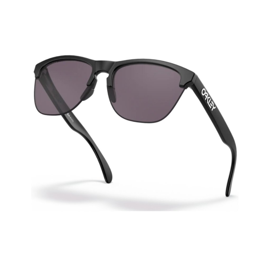 NEW! Oakley Frogskins Lite Black/Grey Sunglasses - Picture 5 of 8